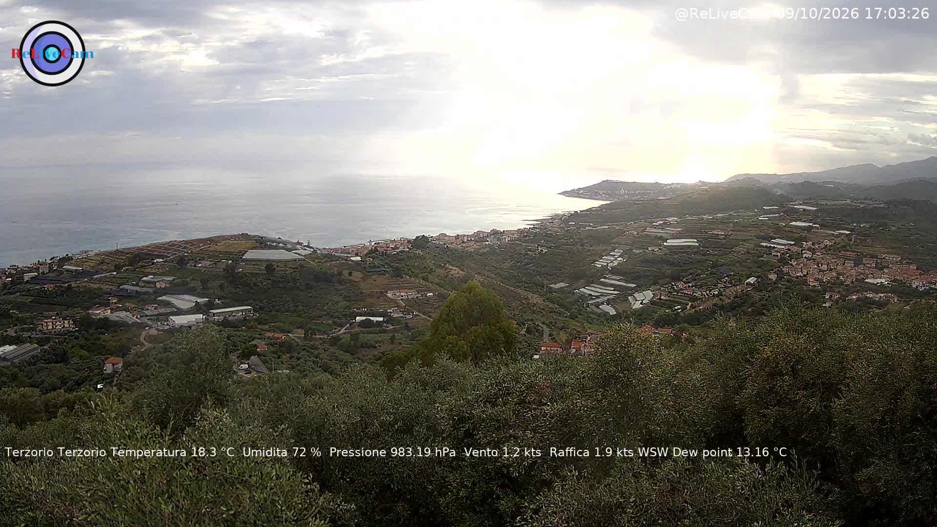 Timelapse del 09/10/2026