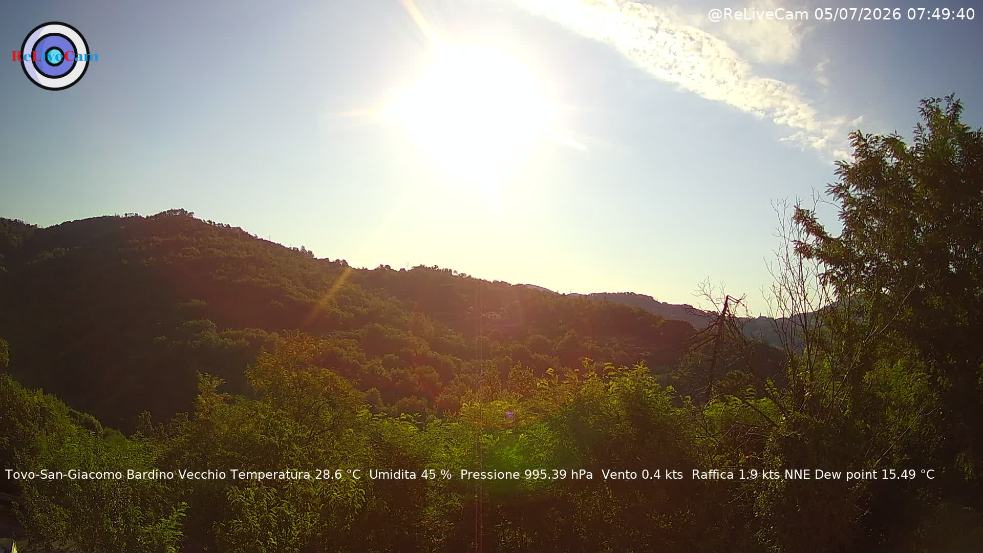 Timelapse del 05/07/2026