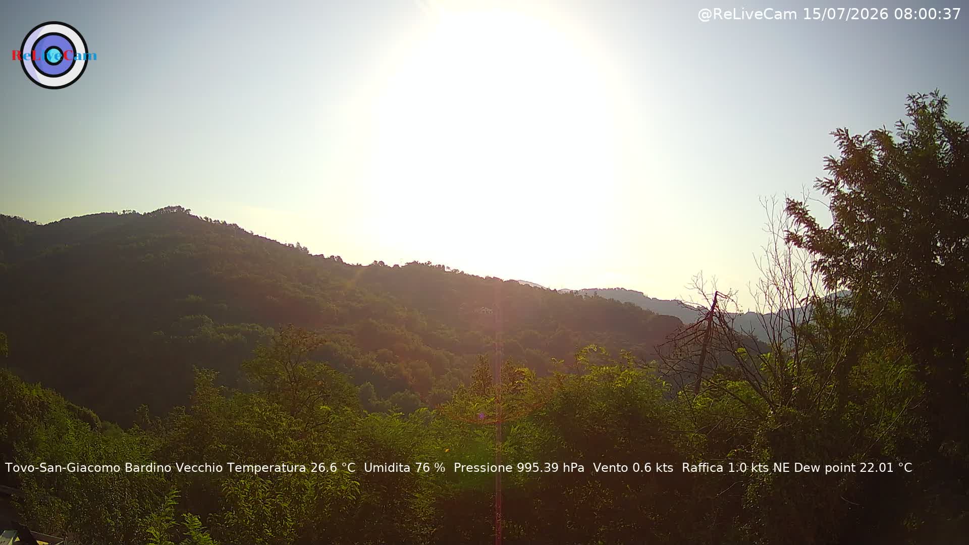 Timelapse del 15/07/2026