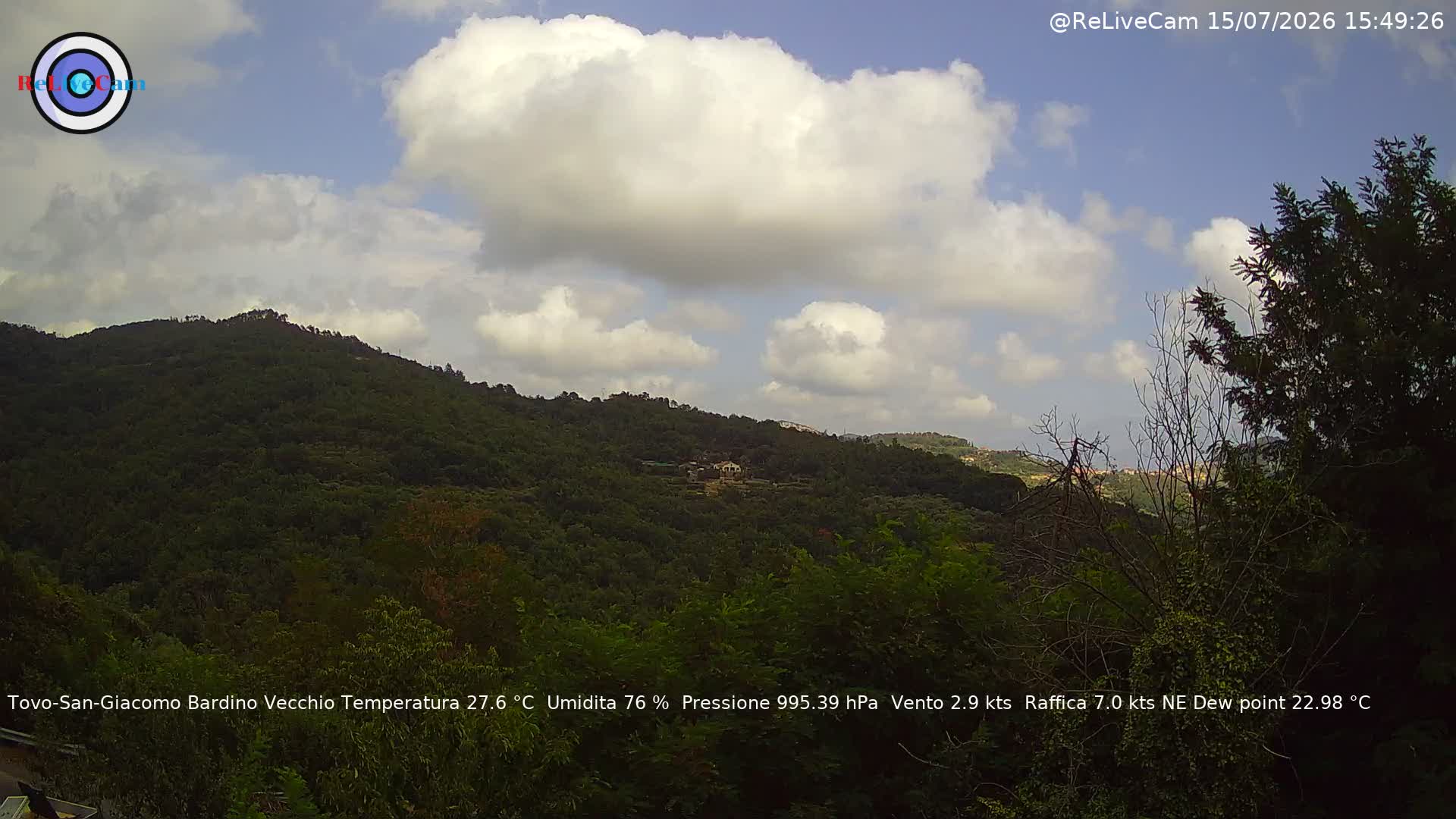 Timelapse del 15/07/2026