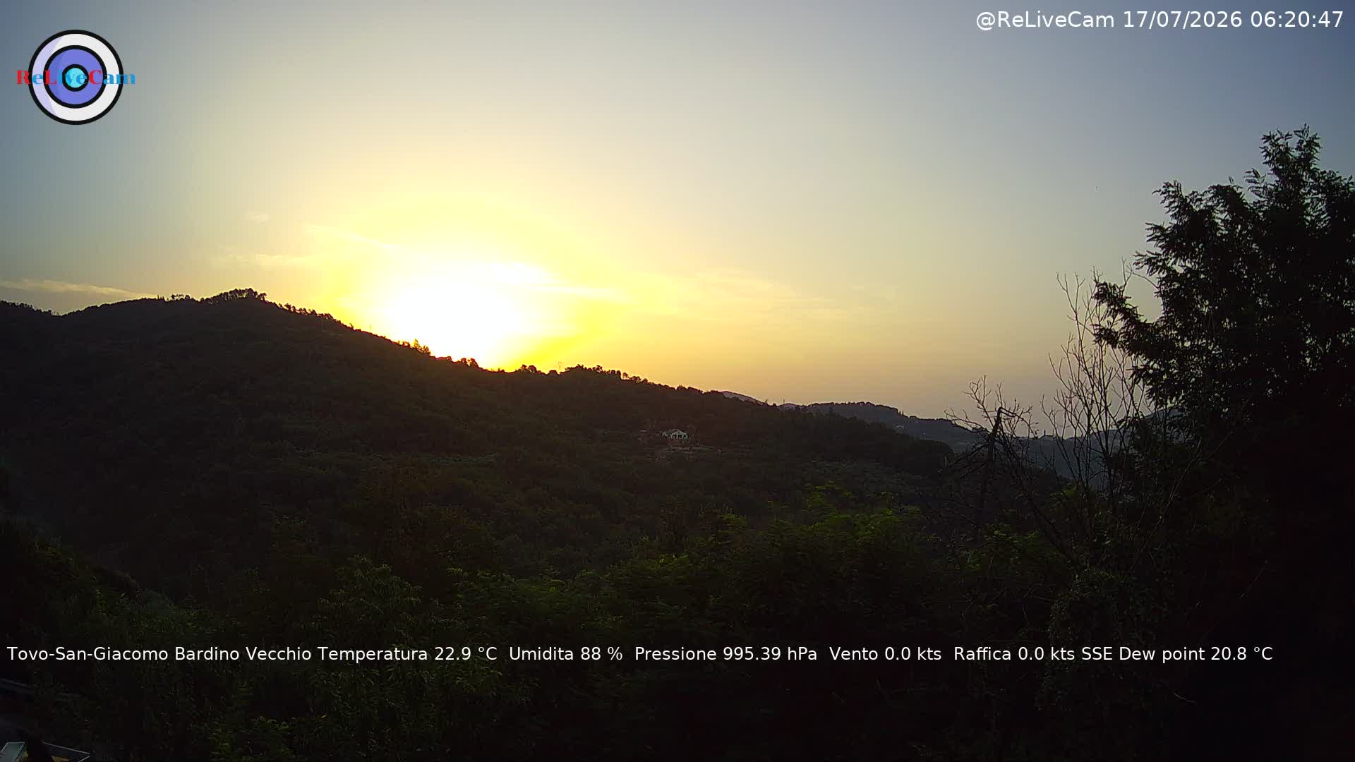 Timelapse del 17/07/2026