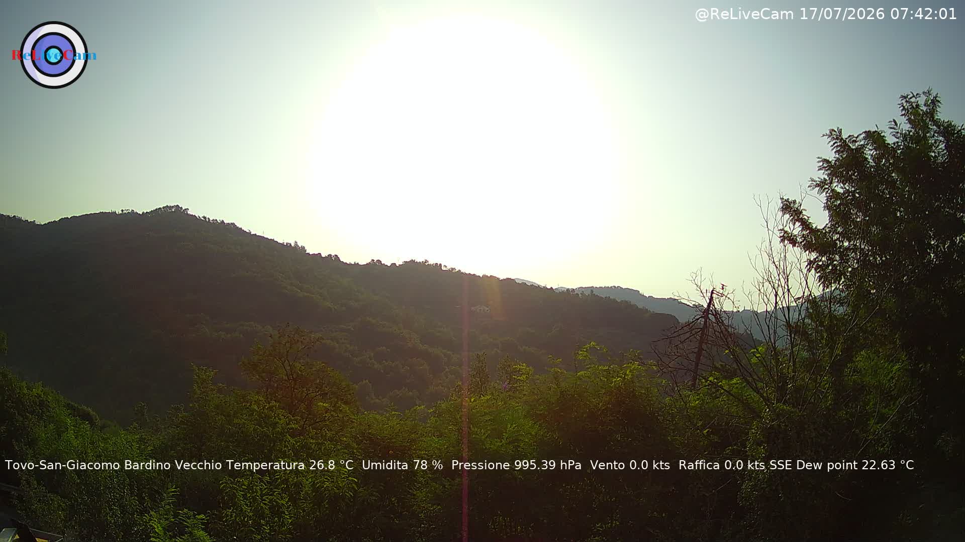 Timelapse del 17/07/2026