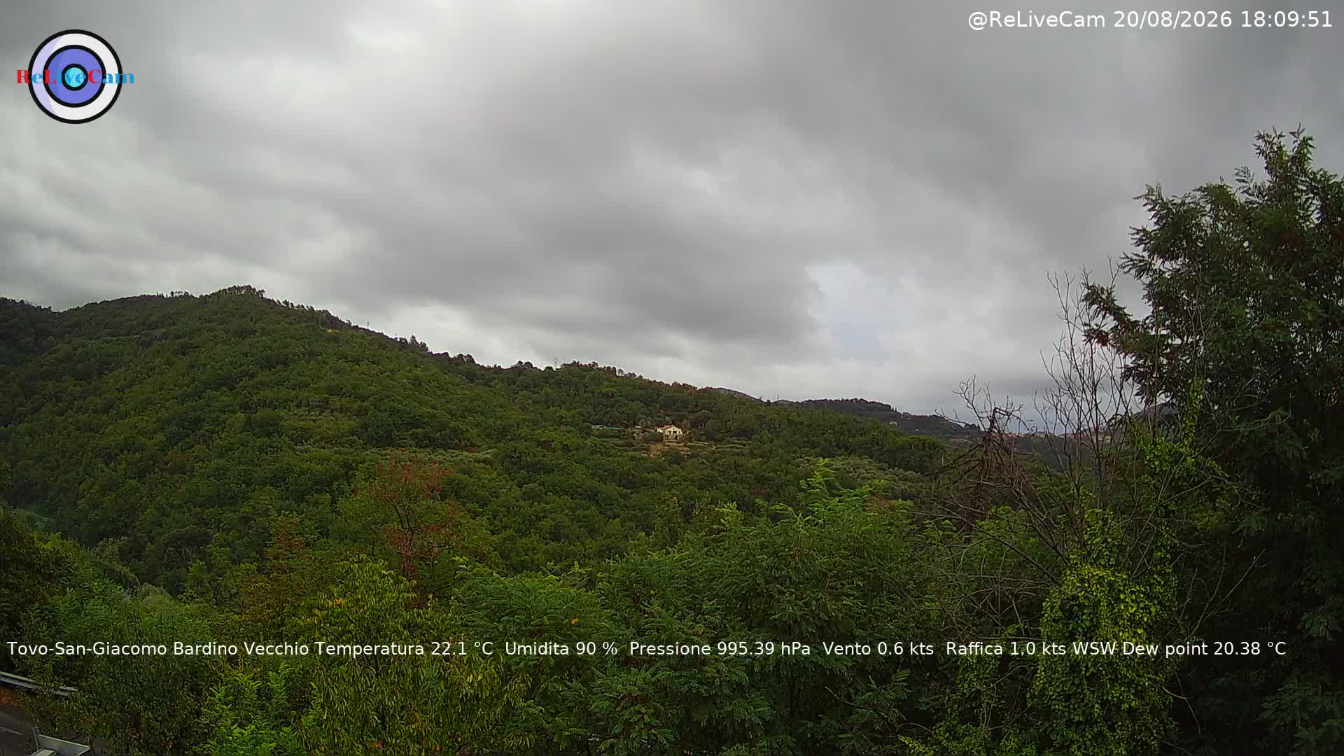Timelapse del 20/08/2026