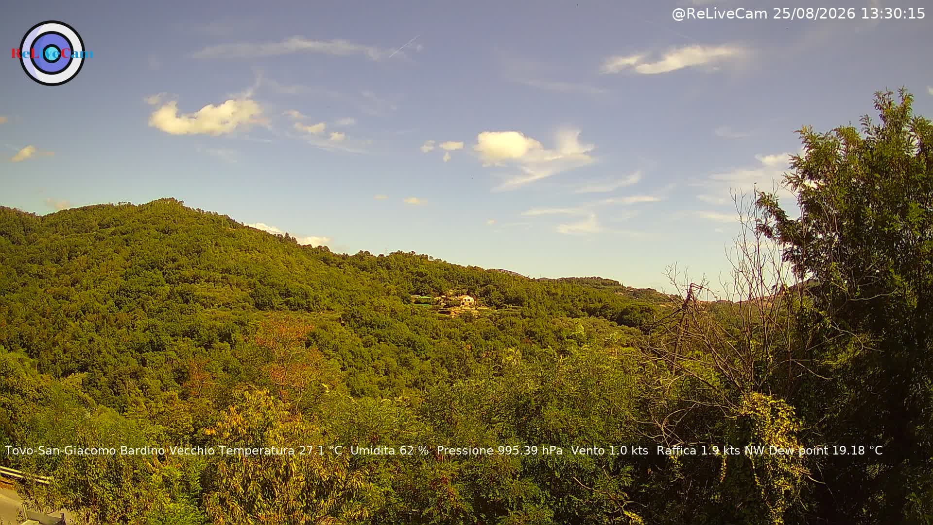 Timelapse del 25/08/2026