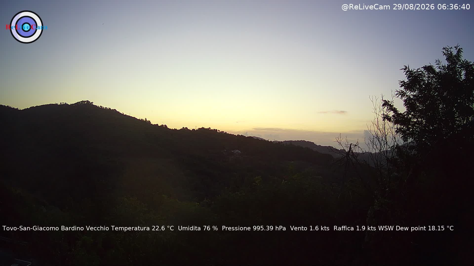 Timelapse del 29/08/2026
