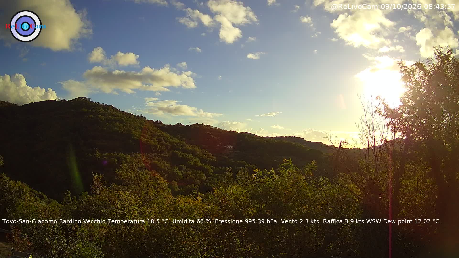 Timelapse del 09/10/2026